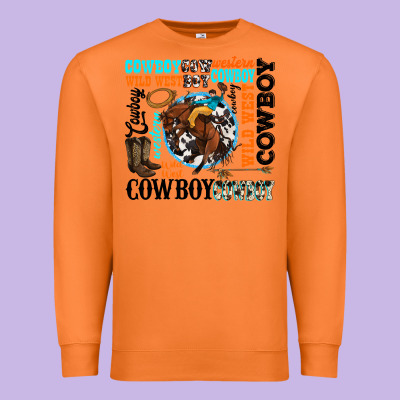 Premium Sweatshirt western cowboy wild west