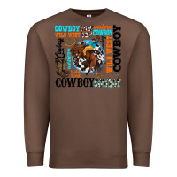 Chestnut western cowboy wild west Premium Sweatshirt - texasbilliewilder