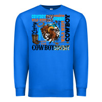 True Royal western cowboy wild west Premium Sweatshirt - texasbilliewilder