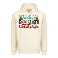 Tofu santa s favorite baseball player Premium Hoodie - JahusDesignShop