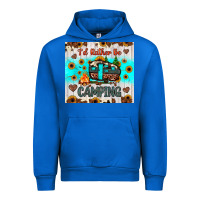 Cobalt i’d rather be camping Urban Hoodie - JahusDesignShop