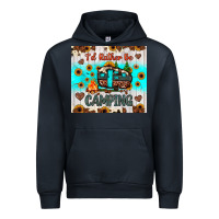 Navy i’d rather be camping Urban Hoodie - JahusDesignShop