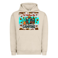 Pigment French Oak i’d rather be camping Urban Hoodie - JahusDesignShop