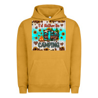 Pigment Peanut Butter i’d rather be camping Urban Hoodie - JahusDesignShop