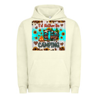 Pigment Pistachio i’d rather be camping Urban Hoodie - JahusDesignShop