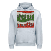 Heather Grey christmas plaid and white glitter snow seamless pattern Urban Hoodie - BundleAndBundleShop