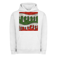 Pigment Lunar Rock christmas plaid and white glitter snow seamless pattern Urban Hoodie - BundleAndBundleShop