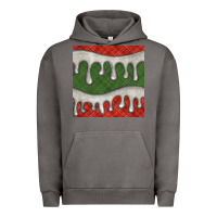Pigment Tornado christmas plaid and white glitter snow seamless pattern Urban Hoodie - BundleAndBundleShop