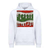 White christmas plaid and white glitter snow seamless pattern Urban Hoodie - BundleAndBundleShop