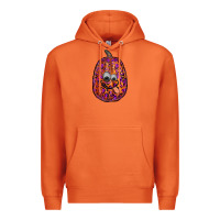 Carrot watercolor pumpkin leopard Premium Hoodie - RanaPortraitStore