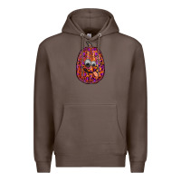 Coffee watercolor pumpkin leopard Premium Hoodie - RanaPortraitStore