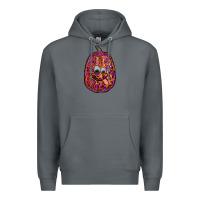 Rock watercolor pumpkin leopard Premium Hoodie - RanaPortraitStore
