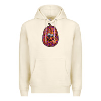 Tofu watercolor pumpkin leopard Premium Hoodie - RanaPortraitStore