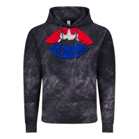 Cloud Black cambodian flag lips Vintage Hoodie - AdoDesignShop