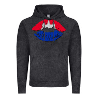Vintage Black cambodian flag lips Vintage Hoodie - AdoDesignShop