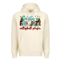 Tofu santa s favorite volleyball player Premium Hoodie - JahusDesignShop