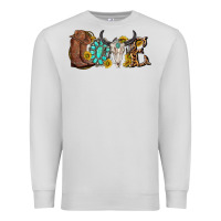 Dove Grey western love bull skull with gemstone and sunflowe Premium Sweatshirt - texasbilliewilder