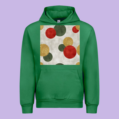 Christmas Points Seamless Pattern Urban Hoodie Designed By Bundleandbundleshop