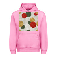 Fuchsia Pink christmas points seamless pattern Urban Hoodie - BundleAndBundleShop