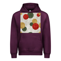 Mauve Wine christmas points seamless pattern Urban Hoodie - BundleAndBundleShop