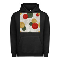 Pigment Black christmas points seamless pattern Urban Hoodie - BundleAndBundleShop