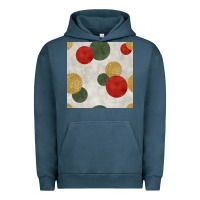 Pigment Midnight Navy christmas points seamless pattern Urban Hoodie - BundleAndBundleShop