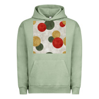 Pigment Oil Green christmas points seamless pattern Urban Hoodie - BundleAndBundleShop