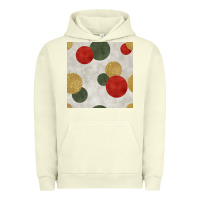 Pigment Pistachio christmas points seamless pattern Urban Hoodie - BundleAndBundleShop