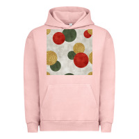 Pigment Salmon christmas points seamless pattern Urban Hoodie - BundleAndBundleShop