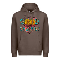 Coffee i see no season to act my age Premium Hoodie - AdoDesignShop