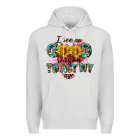 Dove Grey i see no season to act my age Premium Hoodie - AdoDesignShop