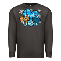 Smoke snow hearts winter season Premium Sweatshirt - Zillion Design Studio