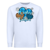 White snow hearts winter season Premium Sweatshirt - Zillion Design Studio
