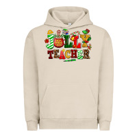 Pigment French Oak jolly teacher Urban Hoodie - AdoDesignShop