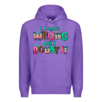 Purple i may be wrong but doubt it Premium Hoodie - AdoDesignShop