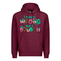 Burgundy i may be wrong but doubt it Premium Hoodie - AdoDesignShop