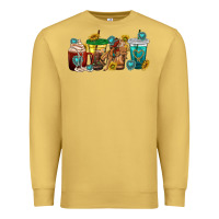 Western Rodeo Coffee Cup Premium Sweatshirt | Teevron