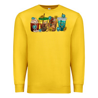Lemon western rodeo coffee cup Premium Sweatshirt - texasbilliewilder