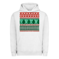 Pigment Lunar Rock christmas trees hand drawn seamless pattern Urban Hoodie - BundleAndBundleShop