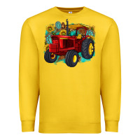 Lemon western tractor Premium Sweatshirt - texasbilliewilder