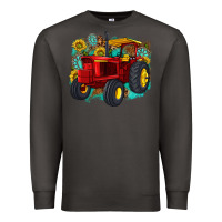 Smoke western tractor Premium Sweatshirt - texasbilliewilder