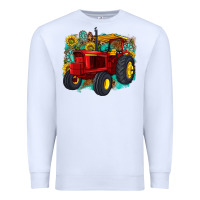 White western tractor Premium Sweatshirt - texasbilliewilder