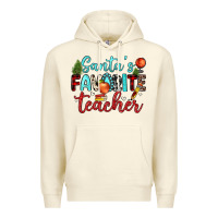 Sandshell santa s favorite teacher Premium Hoodie - JahusDesignShop
