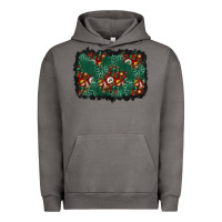 Pigment Tornado christmas gift box and leopard background Urban Hoodie - BundleAndBundleShop