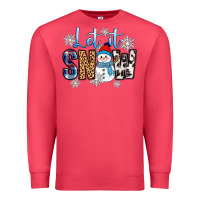 Cardinal let it snow Premium Sweatshirt - Zillion Design Studio