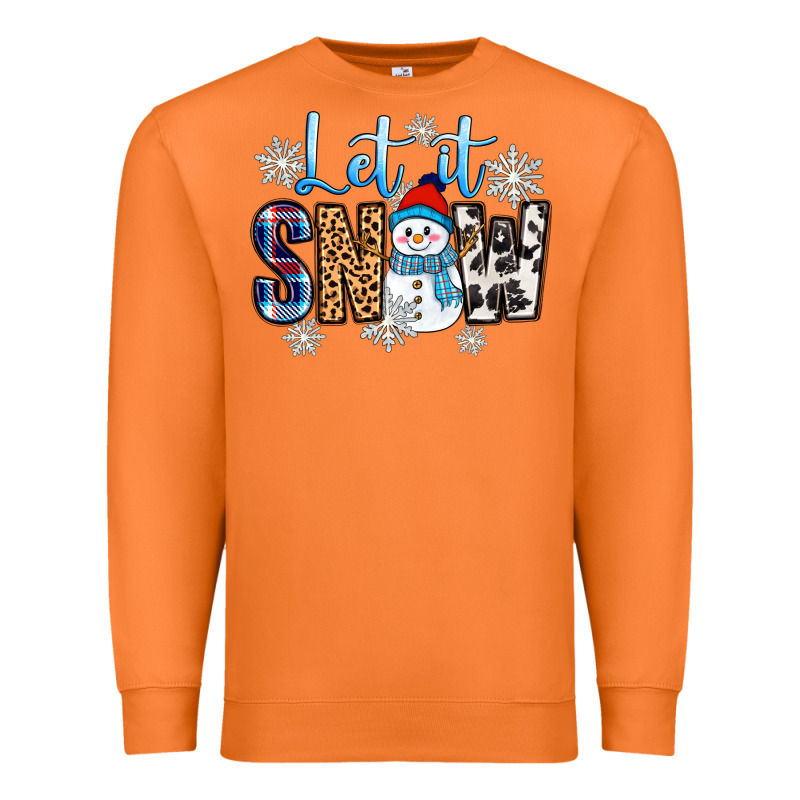 Let It Snow Premium Sweatshirt by Zillion Design Studio | Teevron