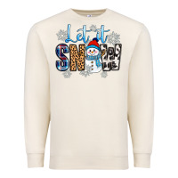 Sandshell let it snow Premium Sweatshirt - Zillion Design Studio
