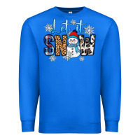 True Royal let it snow Premium Sweatshirt - Zillion Design Studio