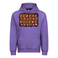Tulip christmas gingerbread man and house background Urban Hoodie - BundleAndBundleShop