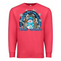 Cardinal hello winter rainbow Premium Sweatshirt - Zillion Design Studio